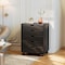 Simple Deluxe 5 Drawer Chest, Office File Cabinets Wooden, Dressers Storage Cabinet, Drawers Wood Organization Fu 3A88CHEST5C01BLK - alternate 7