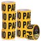 Pyle 8 Pieces Safety Yellow No Parking Barricade Tape Set PNPCTX8 - alternate 1