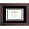 V-Light Advantus Double Matted Certificate Frame - 11in x 14in Frame Size - Vertical, Horizontal - Double VS4501B114 - alternate 2