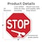 Signmission Stop, 6 Inch X 6 Inch, Plastic Sign OC-P-6-235 - alternate 7