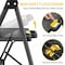 Wrightmaster 5.2 ft. Metal Lightweight Step Ladder, 10 ft. Reach, with Tool Tray 800 lb. Load Capacity ZOR-WK24-5D-DF - alternate 9