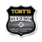 Signmission Tony's Garage I Can Fix Everything But Stupid, 12 Inch X 12 Inch, Plastic Sign SHI-P-12-490-TONY - alternate 1