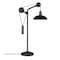 Homeroots 33" Black Metal Adjustable Desk Table Lamp With Black Dome Shade 524294 - alternate 8