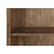 Homeroots 48" Brown Distressed Wood Adjustable Four Tier Bookcase 333505 - alternate 10