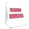 Signmission Military Financing, 36 Inch x 24 Inch A-frame Yard Sign, Plastic Sign SBC-2436-Military Financing - alternate 1