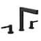 Hansgrohe Finoris Wide-spread Faucet 160 with Pop-up Drain, 1.2 GPM in Matte Black 76034671 - alternate 1