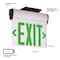 Dual-Lite Edge-Lit Exit Sign, LED, BatteryBackUp, Grn, CELS1GNE CELS1GNE - alternate 4