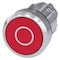 Siemens Pushbutton, 22 mm, round, metal, shiny, red, inscription: O 3SU1050-0AB20-0AD0-ZY19 - alternate 1