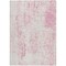 Homeroots 9' X 12' Pink And Ivory Abstract Washable Indoor Outdoor Area Rug 612963 - alternate 7