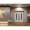 Vdomdoors Front Exterior Prehung Aluminum Double Doors Ronex1205 Bronze Oak Mirrored Clear Glass Entry Metal RONEX1205DEXD-OAK-W72xH96-LH-I - alternate 3