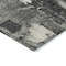 Homeroots 5' X 8' Black Gray And Ivory Abstract Washable Indoor Outdoor Area Rug 596843 - alternate 6