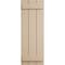 Ekena Millwork Rustic Three Board Joined Board-n-Batten Rough Cedar Faux Wood Shutters, 16 1/2W x 28H, PR SHUBJS16X28RCPR - alternate 18