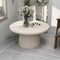 Leisuremod Dune Modern Round Side Table - Weather-Resistant Fiberstone Indoor/Outdoor Table DCT32GR - alternate 9