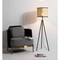 Vidalite Gal Tripod Floor Lamp with Rattan Shade, Stitched Velvet Detailing, 55.5 in. Height, Bohemian Style CE1008609 - alternate 6