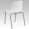 Flash Furniture Stack Chair, Plastic, 551 lb. Capacity, Wht RUT-3-WH-GG - alternate 12