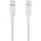 Belkin BOOST CHARGE Braided USB-C to USB-C Cable, 3.3 ft, White CAB004BT1MWH - alternate 6