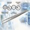 A2Z Scilab Tweezers, Fine Serrated Tip Lab Forceps, 8 inch, Right Angled, Stainless Steel A2Z-ZR1121 - alternate 4