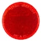 Grote Reflector, Stick-On, Red, Round, Dia 3 In 40052 - alternate 1