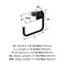 Amerock Mulholland Oil Rubbed Bronze Traditional 5-3/4 in 146 mm Length Towel Ring BH36022ORB - alternate 6