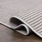 Jonathan Y Cole Modern Minimalist Pinstripe High-Low Cream/Silver 2 ft. x 8 ft. Runner Rug CAR101A-28 - alternate 7