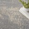 Homeroots 4' Gray And Beige Round Abstract Indoor Outdoor Area Rug 545960 - alternate 9