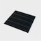 Apollo Tile Black 3 in x 12 in Glass Matte Wall Subway 5 sqft/case, 20PK APLA88091M 3X12A - alternate 9