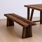 Homeroots 75" Brown Solid Wood Live Edge Dining Bench 565285 - alternate 9