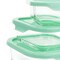 Martha Stewart 6 Piece Glass Storage Containers with Lids in Mint 131111.06 - alternate 6