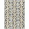 Homeroots 3' X 5' Gray And Ivory Abstract Washable Indoor Outdoor Area Rug 614161 - alternate 1