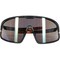 Bouton Optical Enhanced Coverage Full Frame Safety Glasses, w/Black Frame, Orange Mirror Plus PRO Lens, and Anti-Scra 250-43-0004 - alternate 4
