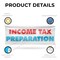 Signmission Income Tax Preparation, 24 Inch x 72 Inch, Vinyl Banner B-72-30706 - alternate 5