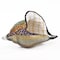 Homeroots 10" Gold Blue Green White Murano Glass Conch Shell Tabletop Sculpture 376117 - alternate 1