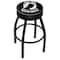 Holland Bar Stool Co 30" 4" POW/MIA Cushion Seat, Blk Wrinkle Base Swivel Bar Stool L8B130POWMIA - alternate 1