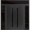 Vdomdoors Aluminum Double Doors Dekton 0163 Ardesia Nero 2 Sidelights and Top Transom Entry Door Painted (W10 DEKTON0163DEXD-ARD-W16+72+16xH96+16-LH-I - alternate 1