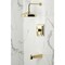 Kingston Brass Single-Handle Pressure Balanced Tub and Shower Faucet, Polished Brass KB6142DL - alternate 4