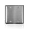 Leviton Wall Plate, Blank, Stainless Steel SS23-40 - alternate 1