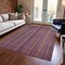 Homeroots 5' X 8' Pink Mauve And Blush Striped Washable Indoor Outdoor Area Rug 616377 - alternate 8