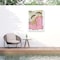 Trademark Fine Art Outdoor Canvas Art Jocelyn Benford 'Pretty in Pink' Wall Art for Patios, or Gardens GRL01838-OC2432WR - alternate 1
