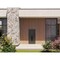 Vdomdoors Front Exterior Aluminum Door Ronex0521 Black Prehung Entry Steel Metal Modern Painted W36xH80 RONEX0521EXD-BLK-W36xH80-LH-I - alternate 3