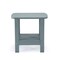 Homeroots 15" Aqua Plastic Outdoor Side Table 543730 - alternate 7