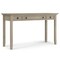 Homeroots 54" Gray Solid Wood Computer Desk 640683 - alternate 1