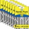 Nordic Pure 16x25x3 Pleated Air Filter, High Capacity, Electrostatically Charged Synthetic Media, MERV 10, 7 PK 16x25x3ABM10-7 - alternate 1