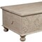 Homeroots 49" Natural Solid Wood Distressed Lift Top Coffee Table 521935 - alternate 6