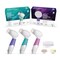 Pursonic Waterproof Facial Cleansing Brush in Pink FC180PK - alternate 7