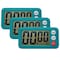 Teacher Created Resources Magnetic Digital Classroom Timer, Teal, 3PK 21042 - alternate 1
