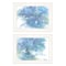 Homeroots Set Of Two Morning Glory 1 White Framed Print Wall Art, 2PK 407268 - alternate 1