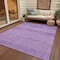 Homeroots 5' X 8' Plum And Purple Medallion Washable Indoor Outdoor Area Rug 616125 - alternate 8