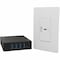 C2G USB 3.2 SUPERBOOSTER WPTX 4 PORT BOX RX SUPERBOOSTER 1-PORT USB OVER CAT6A WALL C2G54269 - alternate 1