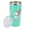 Peanuts Snoopy and Woodstock Joy 20 Oz Stainless Steel Travel Tumbler with Clear Lid in Mint Green 137335.01 - alternate 5