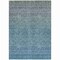 Homeroots 5' X 8' Teal Blue Gray And Charcoal Ombre Washable Indoor Outdoor Area Rug 588577 - alternate 8